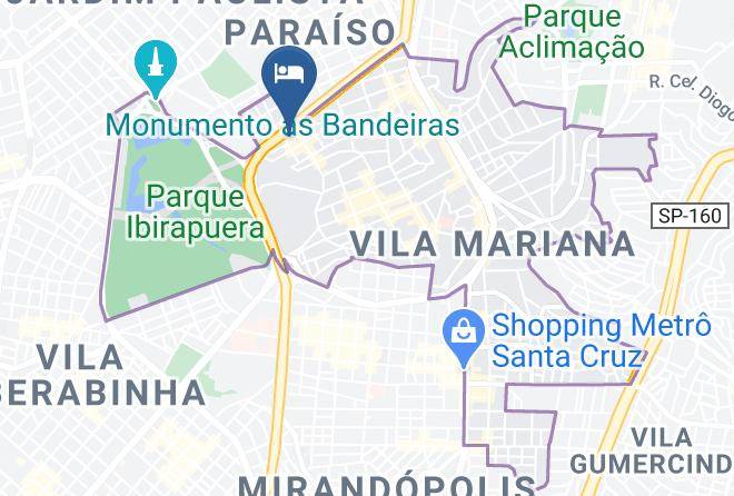 Sao Paulo Moema - Rota Brasil Hotelaria Servicos Maps