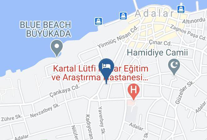 Adalar - Rota Eylul Butik Hotel Maps