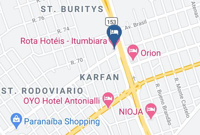 Itumbiara - Rota Hoteis Itumbiara Maps