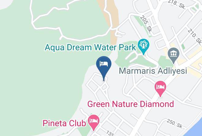 Marmaris - Rota Hotel Maps
