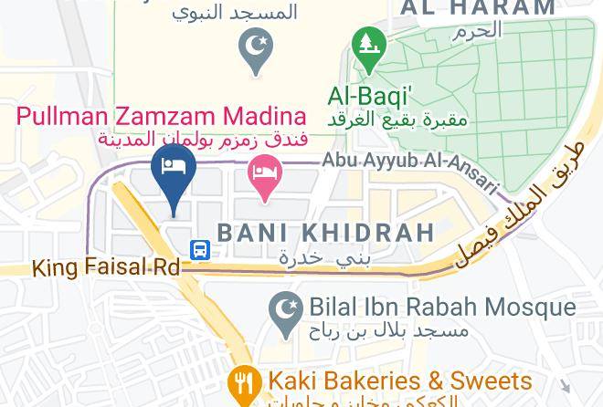 Medina - Rotana Al Mesk Hotel Maps