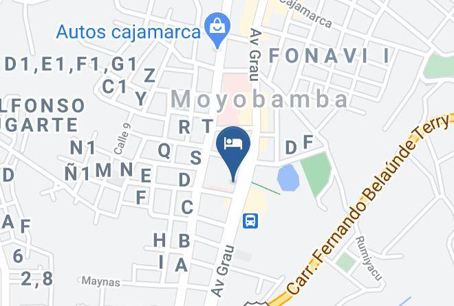 Moyobamba - Rotermar Hotel Eirl Maps