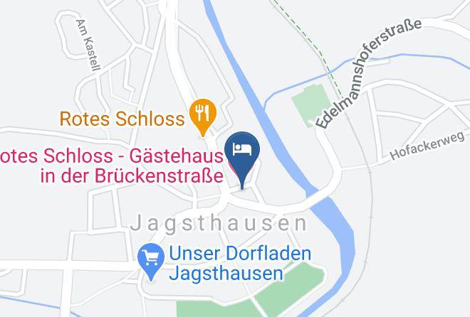 Heilbronn - Rotes Schloss Gastehaus Krone Maps