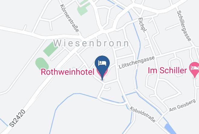 Kitzingen - Rothweinhotel Maps