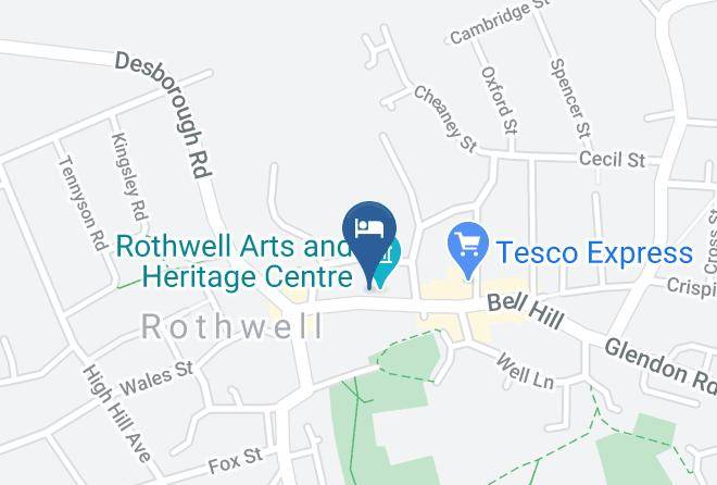 Northants - Rothwell House Hotel Maps