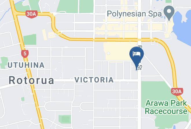 Rotorua - Rotovegas Motel Maps