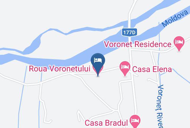 Gura Humorului - Roua Voronetului Maps