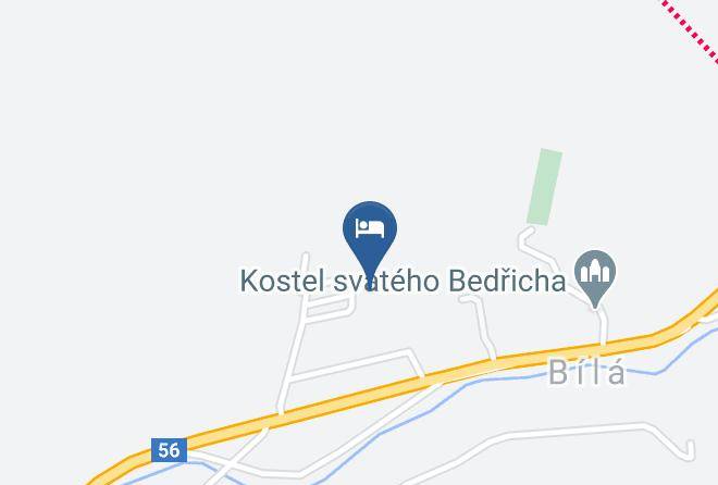 Frydek Mistek - Roubenka Bila Maps