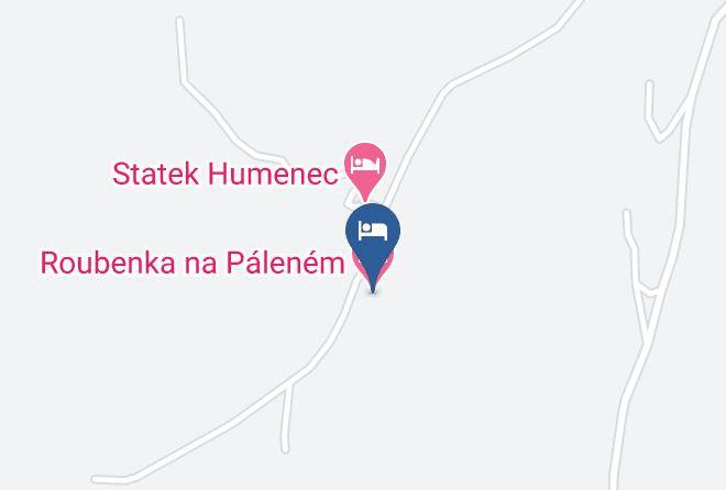 Vsetin - Roubenka Na Palenem Maps
