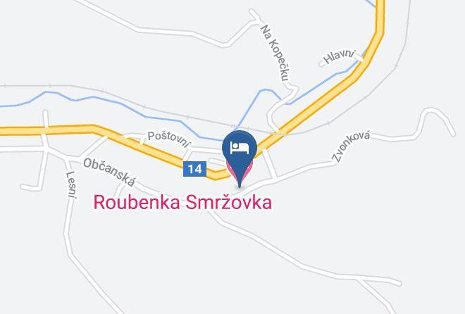 Jablonec Nad Nisou - Roubenka Smrzovka Maps