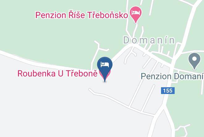 Jindrichuv Hradec - Roubenka U Trebone Maps