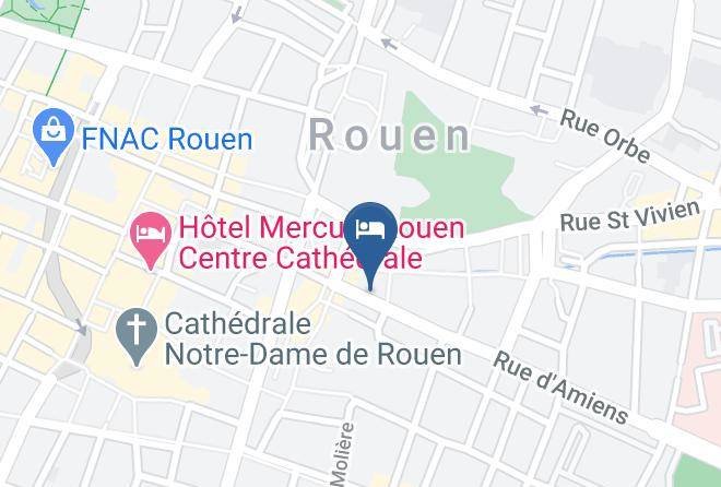 Seine Maritime - Rouen Quartier St Maclou Maps