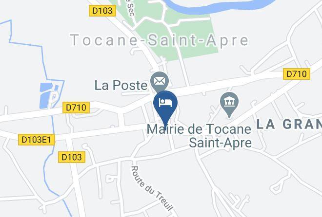 Dordogne - Rouge Boutique Hotel Et Restaurant Maps
