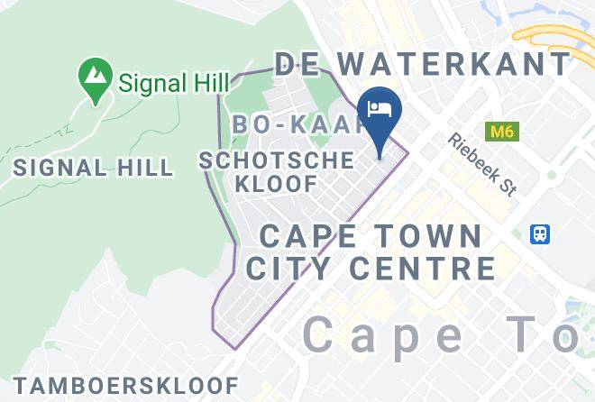 City Of Cape Town - Rouge On Rose Boutique Hotel Maps
