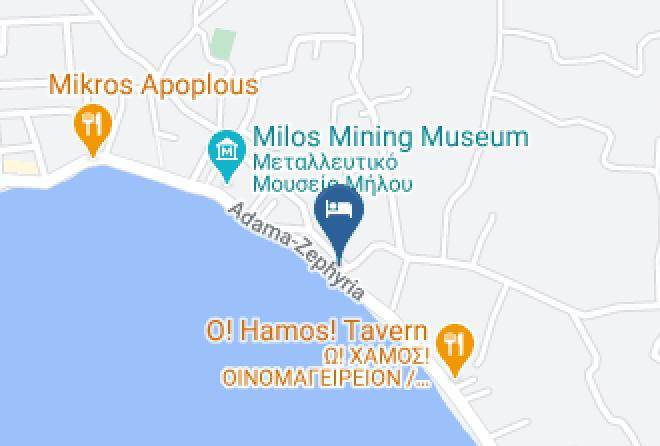 Milos - Roula Studios Maps