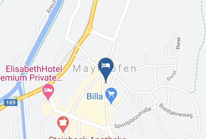 Schwaz - Roulette Hotel Mayrhofen Maps