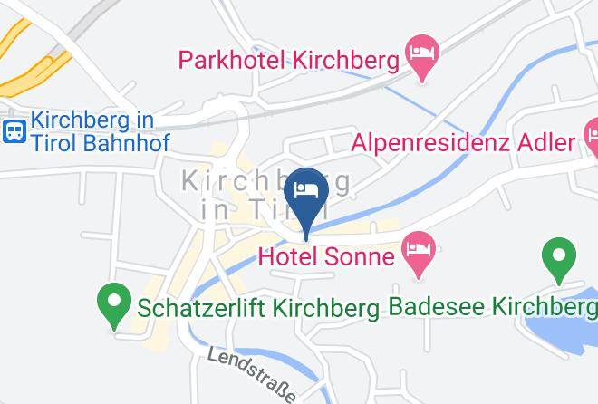 Kitzbuhel - Roulette Hotels 3 Sterne Maps