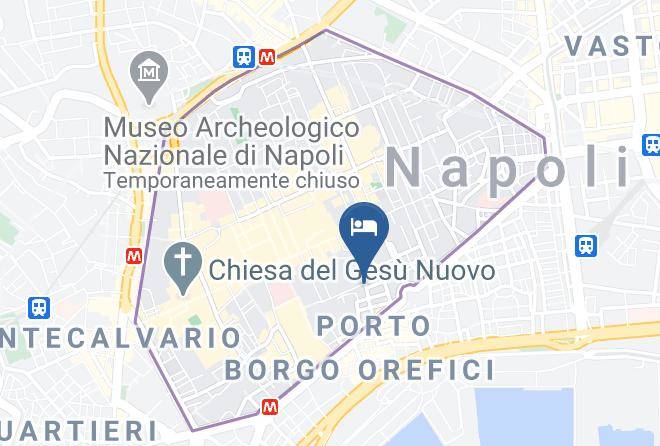 Naples - Round Holiday Home Maps