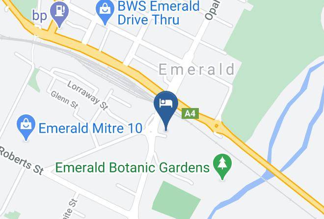 Route 66 Motor Inn Map