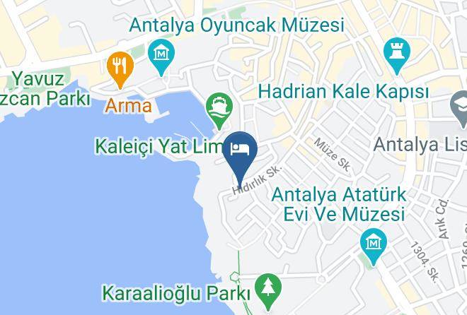 Muratpasa - Route Hotel Kaleici Maps