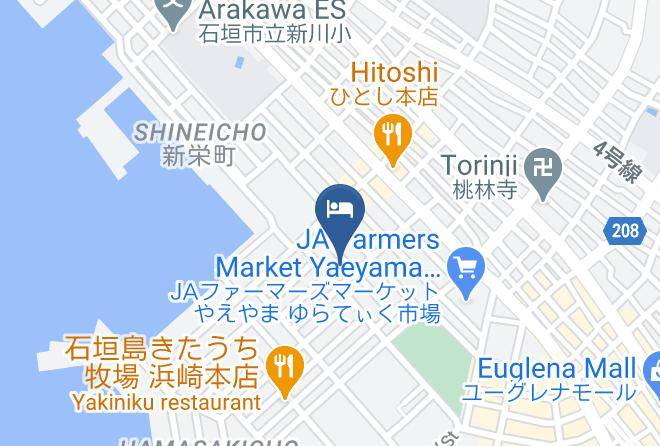 Ishigaki City - Route Inn Grantia Ishigaki Maps