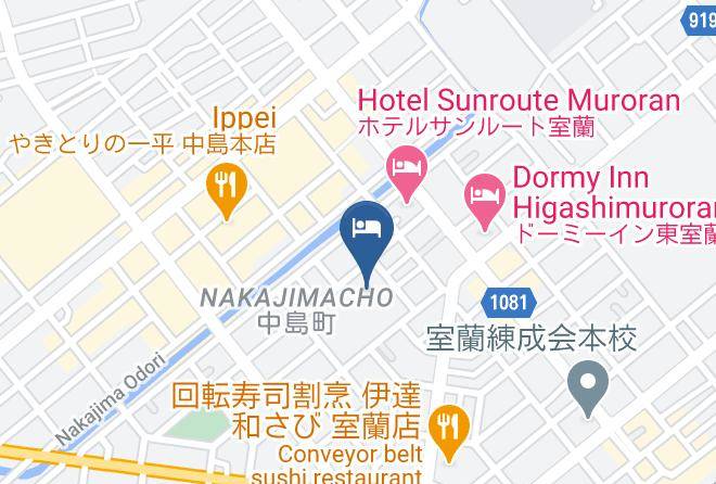 Muroran City - Route Inn Maps