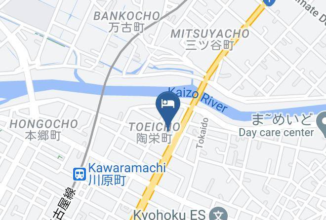 Yokkaichi City - Hotel Route Inn Yokkaichi Maps