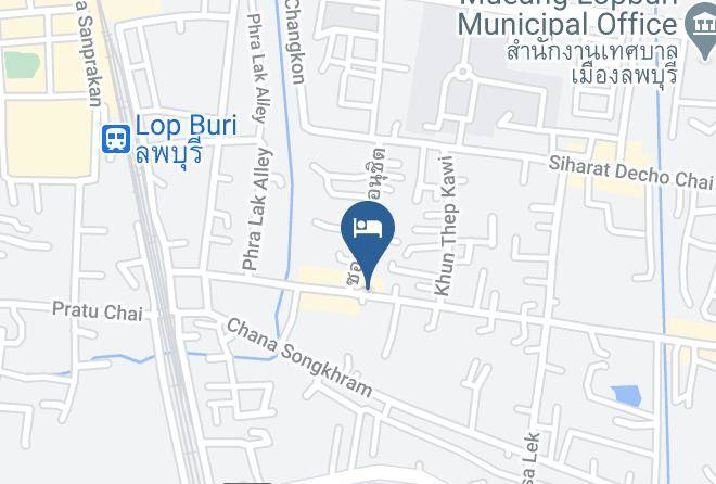 Mueang Lopburi District - Route No 2 Maps