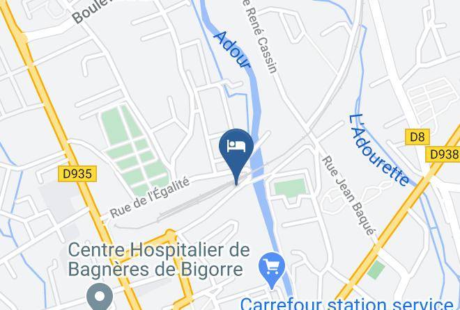Hautes Pyrenees - Routes Du Monde Atc Residence De Vacances Maps