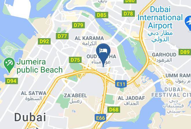 Dubai - Rove Healthcare City Maps