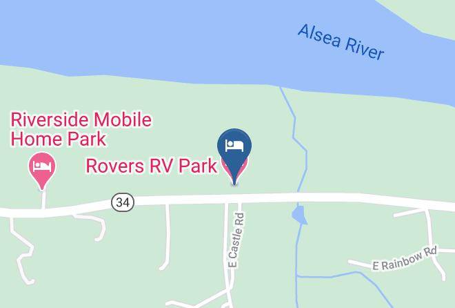 Lincoln - Rovers Rv Park Maps