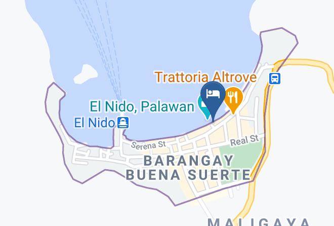 Palawan - Rovic's Pension Maps