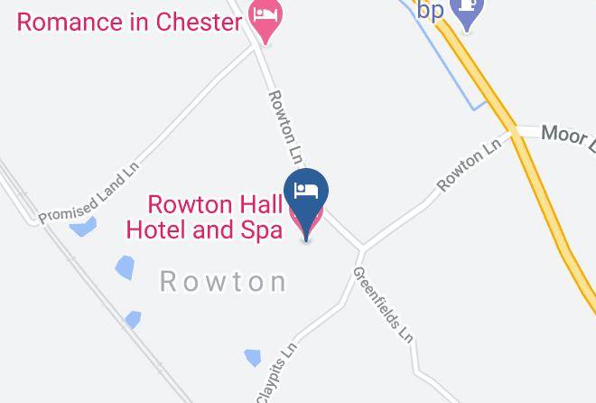 Cheshire - Rowton Hall Hotel And Spa Maps