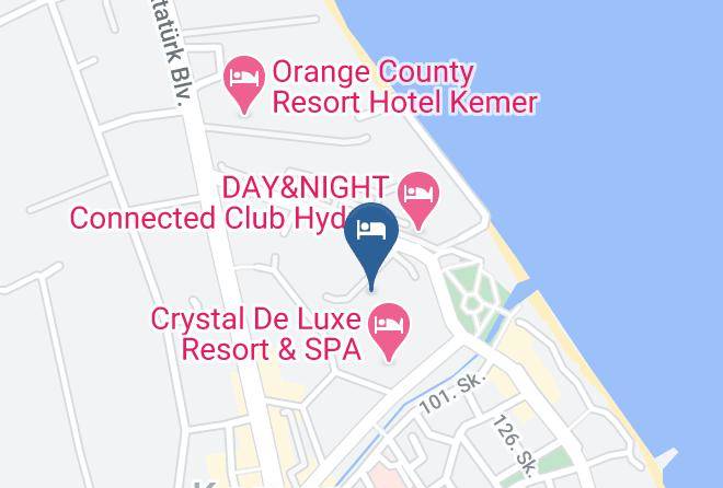Kemer - Rox Royal Hotel Maps