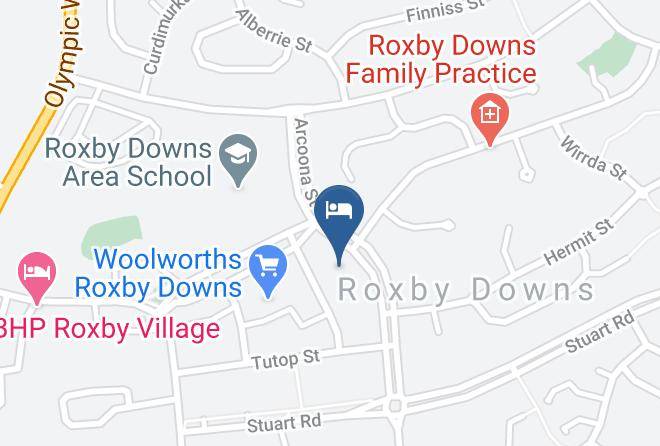 Roxby Downs - Roxby Downs Motor Inn Maps