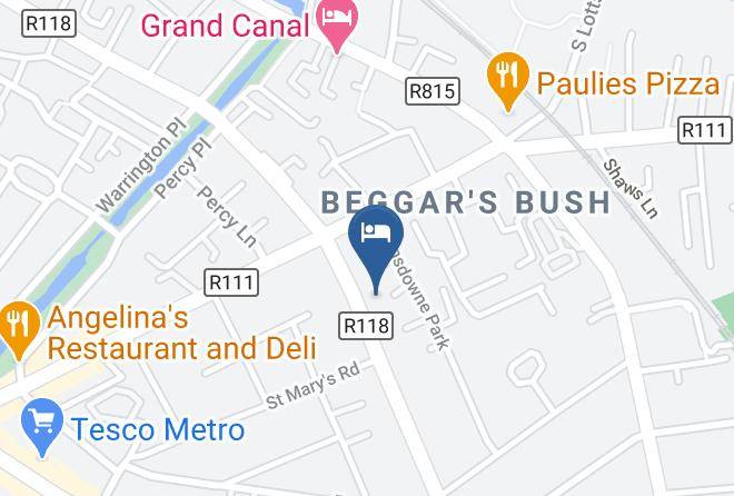 Dublin City - Roxford Lodge Hotel Maps