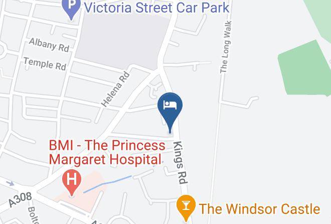 Windsor And Maidenhead - Royal Adelaide Hotel Maps