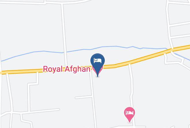Kandahar - Royal Afghan Hotel Maps