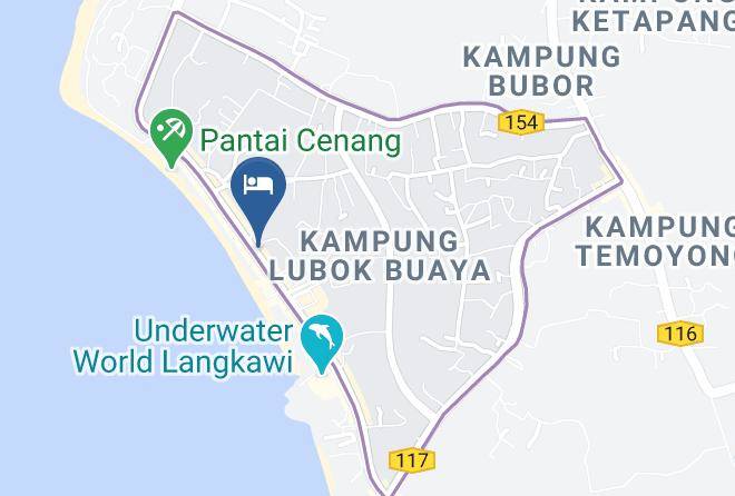 Langkawi - Royal Agate Beach Resort Maps