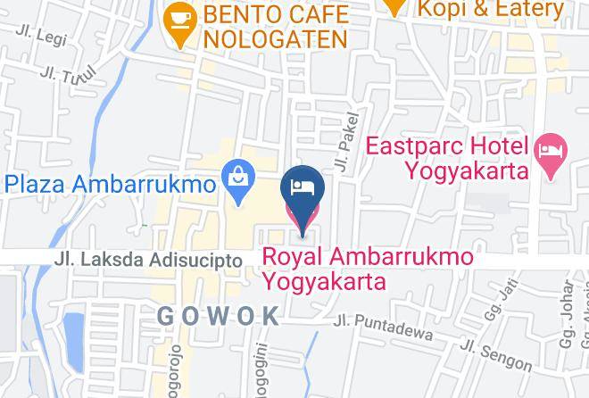 Sleman - Royal Ambarrukmo Yogyakarta Maps