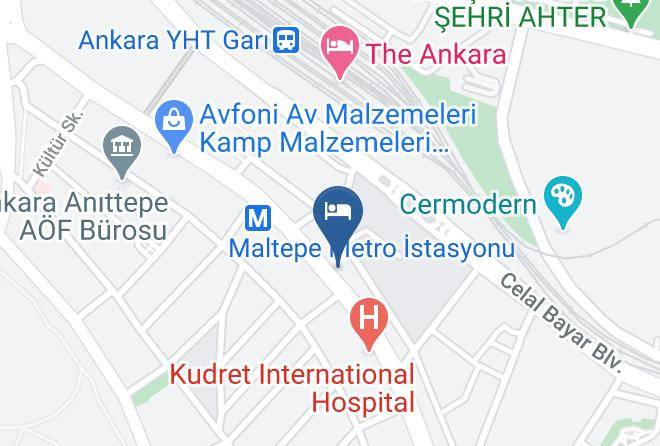 Cankaya - Otel Royal Anka Maps