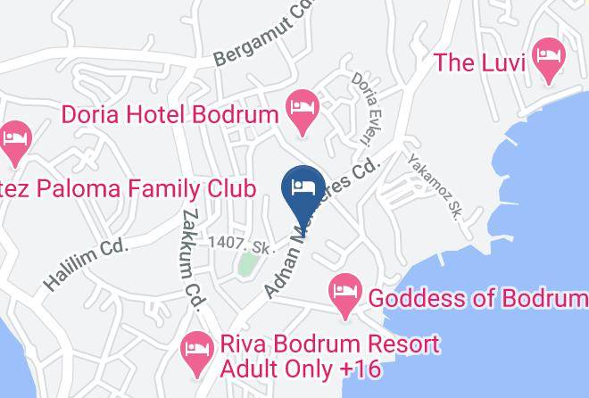 Bodrum - Royal Arena Resort & Spa Otel Bodrum Maps