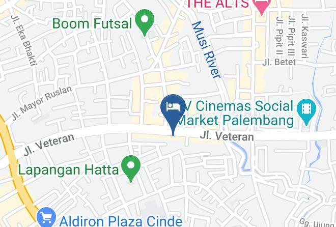 Palembang - Royal Asia Hotel Maps