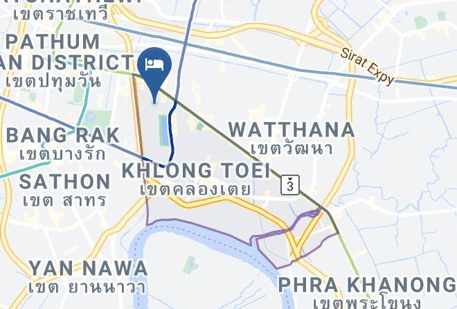 Khlong Toei District - Royal Asia Lodge Maps