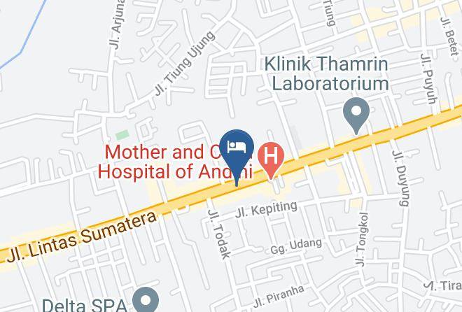 Pekanbaru - Royal Asnof Hotel Pekanbaru Maps