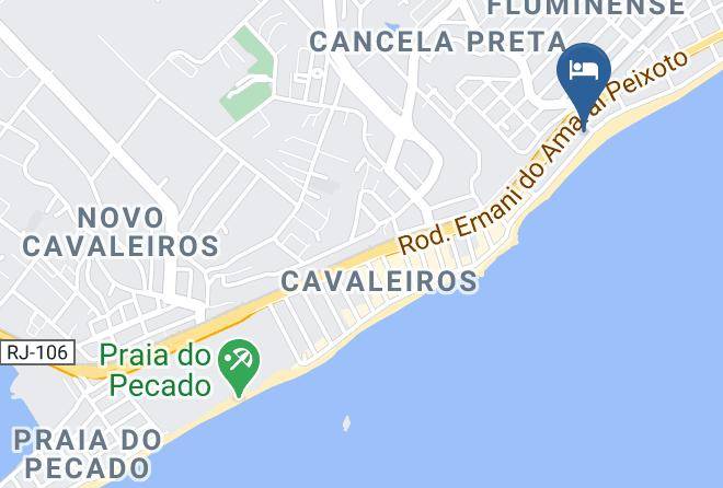 Royal Atlantica Macae Hotel Map