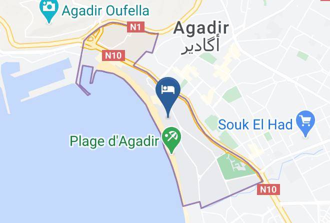 Agadir - Royal Atlas & Spa Hotel Maps