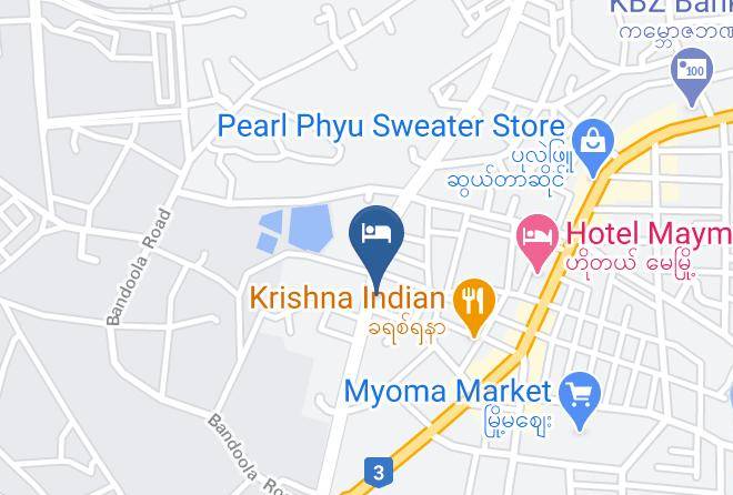 Pyinoolwin - Royal Aung Tha Pyay Hotel Maps