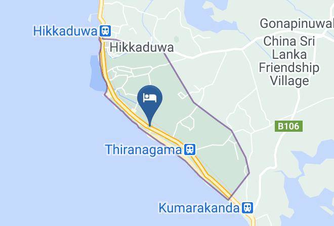 Galle - Hotel Royal Beach Maps