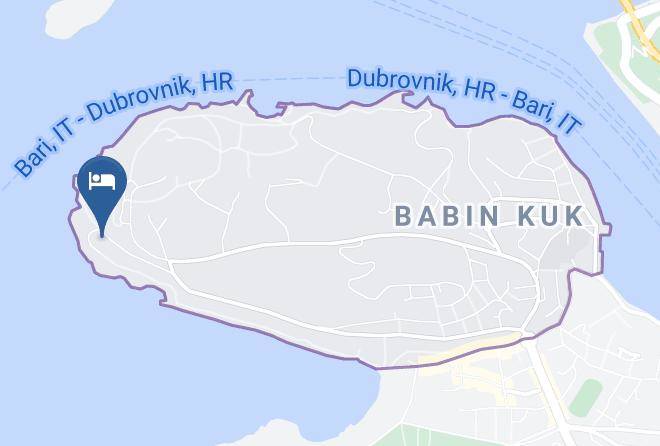 Dubrovnik - Royal Blue Hotel Maps